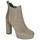 Shoes Women Ankle boots Luciano Barachini MILI Taupe