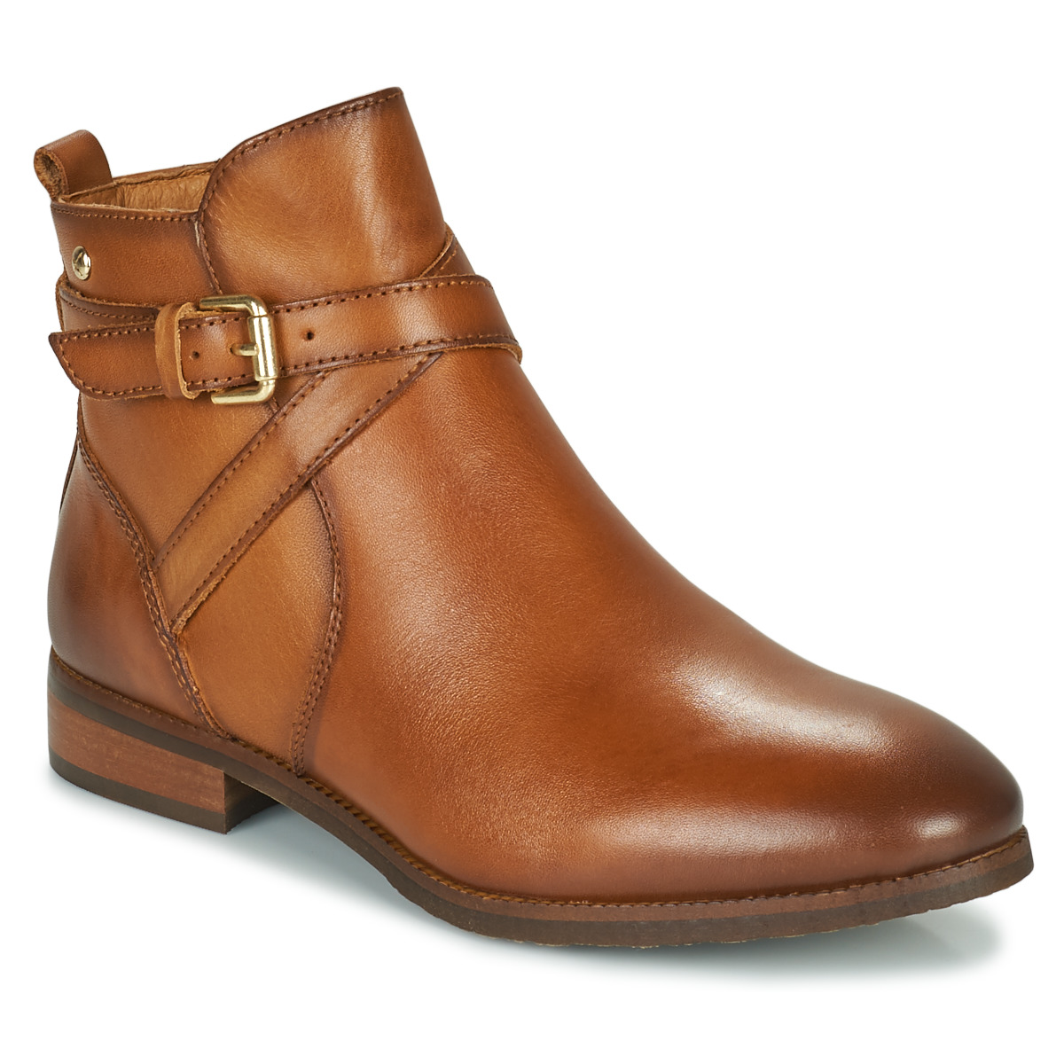 Shoes Women Mid boots Pikolinos ROYAL W4D BOOTS Cognac