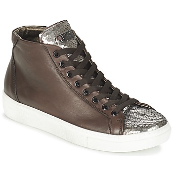 Shoes Women High top trainers Tosca Blu ALEXA Brown / Silver