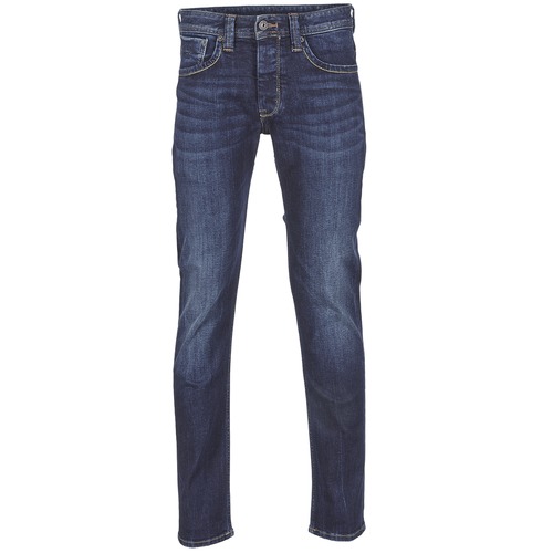 Clothing Men straight jeans Pepe jeans CASH Z45 / Blue / Dark