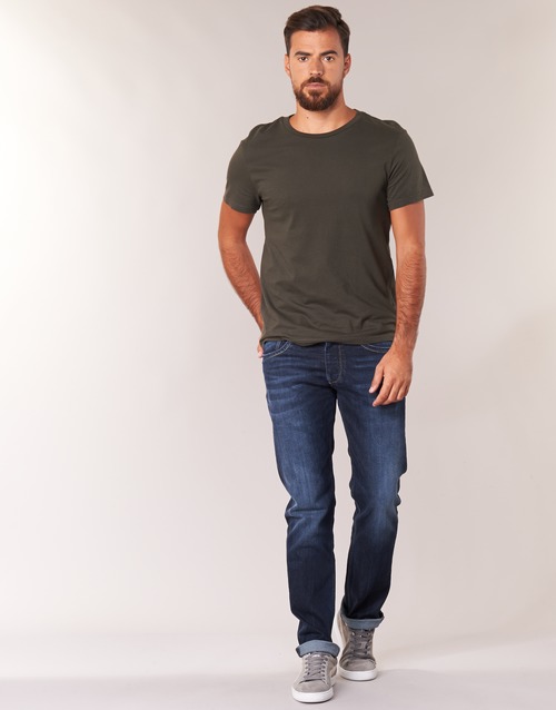 That over there bring the action Pepe jeans CASH Z45 / Blue / Dark - Fast delivery | Spartoo Europe ! -  Clothing straight jeans Men 79,20 €
