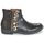 Shoes Girl Mid boots Shwik TIJUANA WILD Black / Leopard
