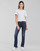 Clothing Women bootcut jeans G-Star Raw MIDGE SADDLE MID BOOTLEG Blue