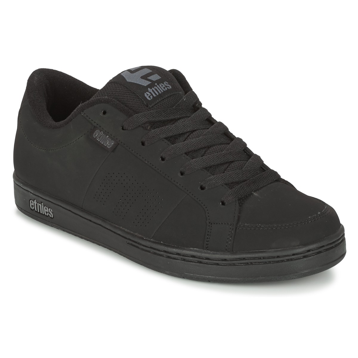 Etnies Kingpin Zapatos De Skate Para Hombres Negro Nubuck Zapatillas Size UK 6-14 