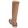 Shoes Women Boots Kickers LONGBOTTE Brown / Gold