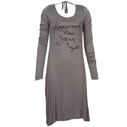 material Women Short Dresses Kaporal TALET Grey