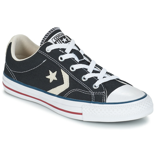Converse STAR PLAYER OX Black - Fast delivery | Spartoo Europe ! - Shoes  Low top trainers Men 65,00 €