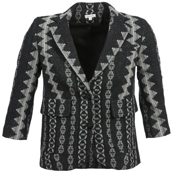 material Women Jackets / Blazers Manoush TAILLEUR Grey / Black