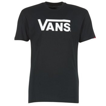 Clothing Men short-sleeved t-shirts Vans VANS CLASSIC Black