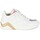 Shoes Women High top trainers Serafini CHICAGO White / Gold