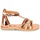 Shoes Girl Sandals Citrouille et Compagnie GITANOLO Beige / Coppery