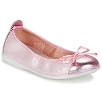 Shoes Girl Ballerinas Citrouille et Compagnie GRAGON Pink / Glitter
