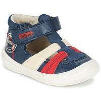 Shoes Boy Sandals Kickers ZOHAN Marine / Red