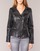 material Women Leather jackets / Imitation leather Oakwood VIDEO Black