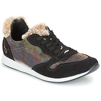 Shoes Women Low top trainers Ippon Vintage RUN SNOW Black / Coppery
