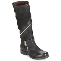 Shoes Women Boots Airstep / A.S.98 SAINT EC ZIP Black