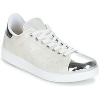 Shoes Women Low top trainers Yurban HETTANE Grey / Silver