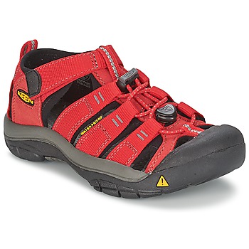 Shoes Children Sports sandals Keen KIDS NEWPORT H2 Red / Grey