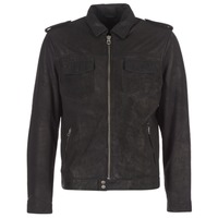 material Men Leather jackets / Imitation leather Pepe jeans NARCISO Black