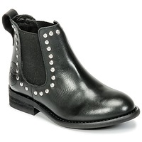Shoes Girl Mid boots Young Elegant People FOSTINET Black