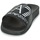 Shoes Sliders Emporio Armani EA7 SEA WORLD VISIBILITY M SLIPPER Black / White