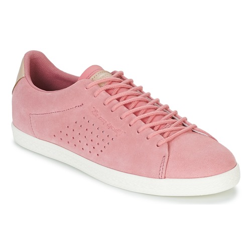 Le Coq Sportif CHARLINE SUEDE Pink - Fast delivery | Spartoo Europe ! -  Shoes Low top trainers Women 60,00 €