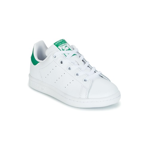 adidas Originals STAN SMITH C White / Green - Fast delivery | Spartoo  Europe ! - Shoes Low top trainers Child 47,96 €
