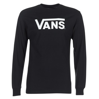 Clothing Men Long sleeved shirts Vans VANS CLASSIC Black
