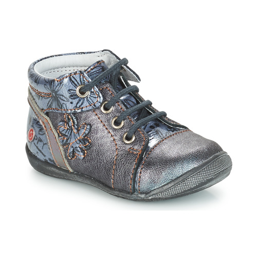 Shoes Girl High top trainers GBB ROSEMARIE Grey / Blue