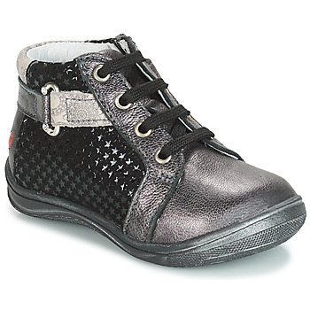 Shoes Girl High top trainers GBB RICHARDINE Black / Grey