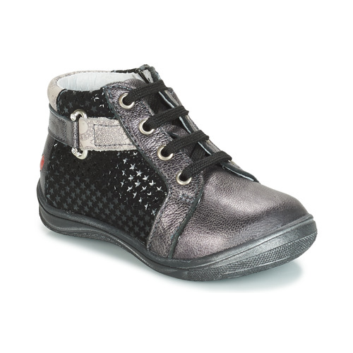 Shoes Girl Mid boots GBB RICHARDINE Black / Grey