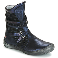 Shoes Girl Boots GBB ROSANA Blue / Black