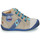 Shoes Boy Mid boots GBB SILVIO Beige / Blue