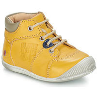 Shoes Boy Mid boots GBB SIMEON Yellow