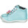 Shoes Girl High top trainers Catimini SALAMANDRE Blue / Silver