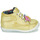 Shoes Girl High top trainers Catimini SALAMANDRE Yellow