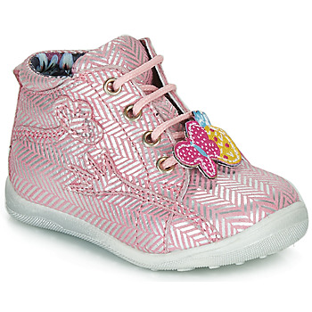 Shoes Girl Mid boots Catimini SALAMANDRE Pink