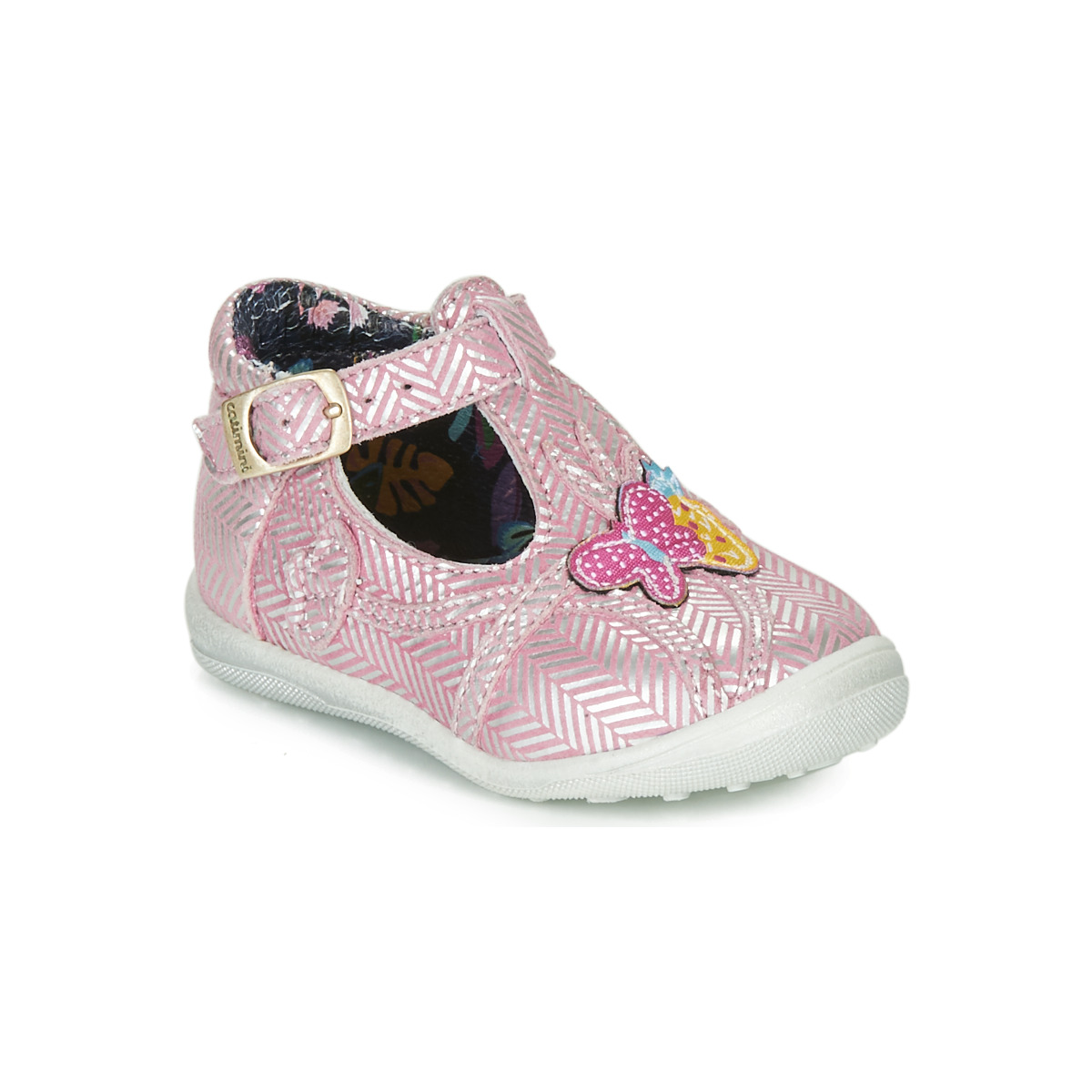 Shoes Girl Ballerinas Catimini SOLEIL Pink