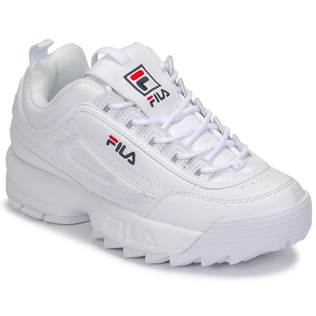 Fila DISRUPTOR LOW WMN White - Fast delivery | Spartoo Europe ! - Shoes Low  top trainers Women 100,00 €