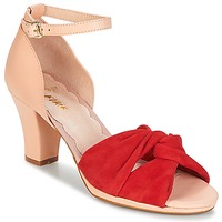 Shoes Women Sandals Miss L'Fire EVIE Red / Pink