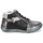 Shoes Girl High top trainers GBB RICHARDINE Grey / Black