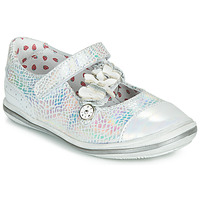 Shoes Girl Ballerinas Catimini STROPHAIRE Silver