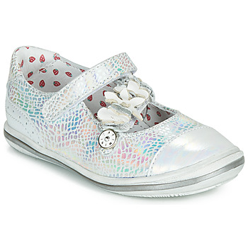 Shoes Girl Ballerinas Catimini STROPHAIRE Silver
