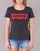 material Women short-sleeved t-shirts Levi's THE PERFECT TEE Black
