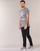 material Men short-sleeved t-shirts Philipp Plein Sport BORIS Grey / Silver