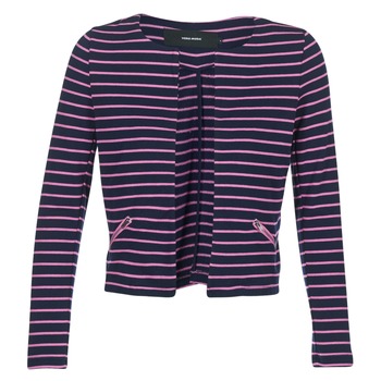 material Women Jackets / Blazers Vero Moda VMULA Marine / Pink