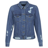 material Women Denim jackets Only BECKY Blue / Medium