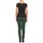 Clothing Women slim jeans American Retro TINA Black / Green
