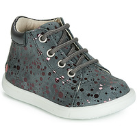 Shoes Girl High top trainers GBB NICKY Grey / Pink