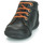 Shoes Boy High top trainers GBB REGIS Black / Orange